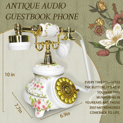 Feest Europese bruiloft Telefoon Gastenboek Audio Gastenboek FiayaCom Message Recorder
