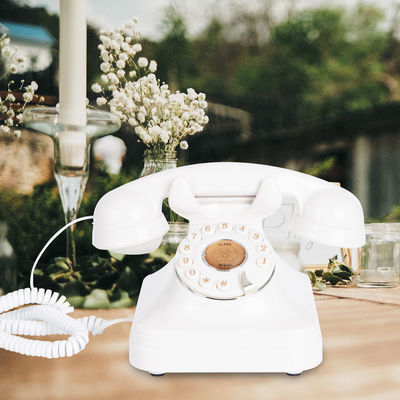 Stylish Wedding Guest Book Telefoon Oplaadbare Power Vintage Telefoon Recorder Voor Bruiloft