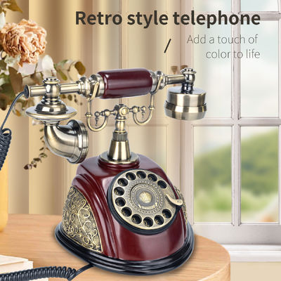 Retro Voice Phone Gastenboek Baby douches Bruiloftsboek Boodschappen voor het vastleggen van wensen