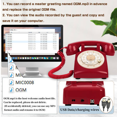 Registratie Speciale berichten Telefoon Voicemail Gastenboek Eenvoudige werking Gastenboek Registratie ISO9001