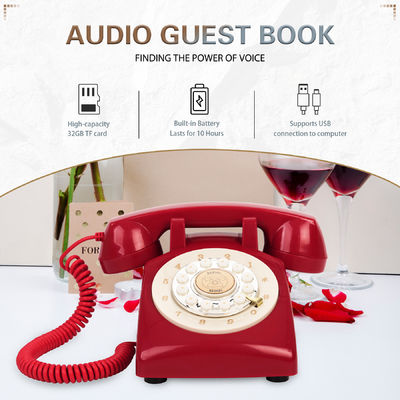 Registratie Speciale berichten Telefoon Voicemail Gastenboek Eenvoudige werking Gastenboek Registratie ISO9001