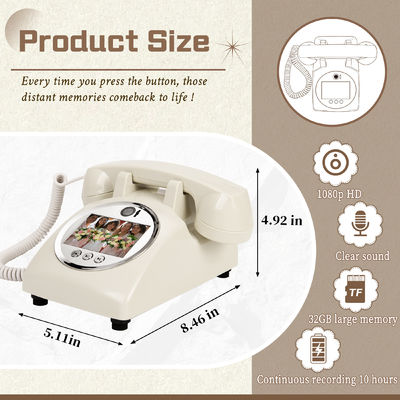Wit Video Gastenboek Plastic USB Compatible Phone Gastenboek Voor Douches