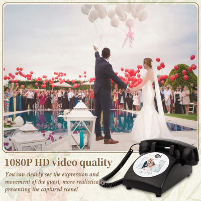 32GB Video Gastenboek HD 1080P Telefoon Gastenboek Met Nachtlicht Voor dierbare herinneringen