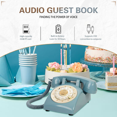 Oplaadbaar Audio Gastenboek Huwelijk Gastenboek Met Afspelen USB-overdracht