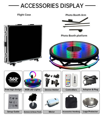 360 Photo Booth Platform voor Foto's en Video's