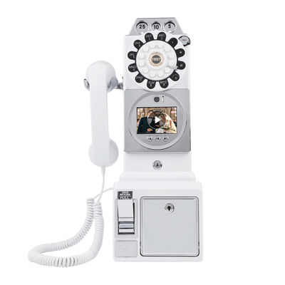 Gepersonaliseerd Retro Wedding Audio Video Gastenboek ABS Plastic Banquet Party Gastenzegening Inlogboek Gepersonaliseerd Stembericht